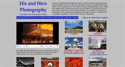 Desktop Screenshot of hisandhersphoto.com